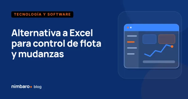 Hoja de cálculo de control de flota abierta junto a una libreta con servicios de mudanza anotados a mano