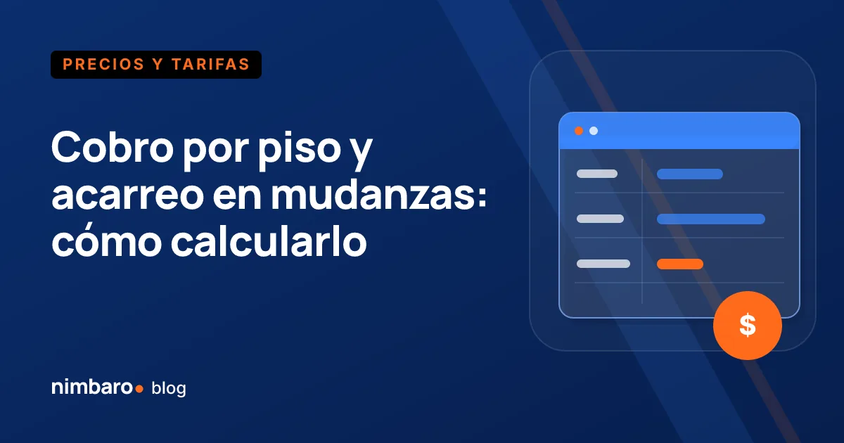 Cuadrilla subiendo un mueble por la escalera de un tercer piso sin elevador, la condición que más horas agrega