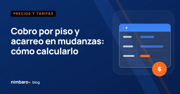 Cuadrilla subiendo un mueble por la escalera de un tercer piso sin elevador, la condición que más horas agrega
