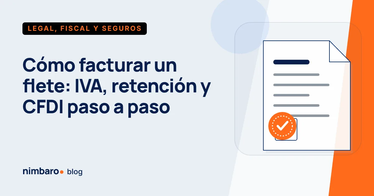 Dos facturas del mismo flete lado a lado, una a persona física y otra a empresa con la retención del 4%