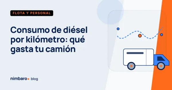 Ficha de consumo de un camión de mudanza con litros, kilómetros y costo de diésel por metro cúbico