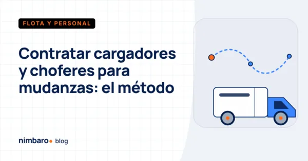 Cuadrilla de cargadores recibiendo la asignación del servicio antes de salir a una mudanza