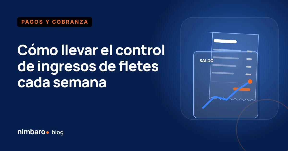 Conciliación semanal de ingresos de fletes con depósitos del estado de cuenta asignados a folios de servicio