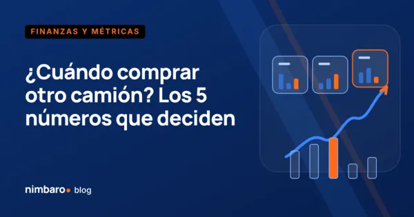 Semáforo de cinco criterios en cascada para decidir si conviene comprar otro camión de mudanzas
