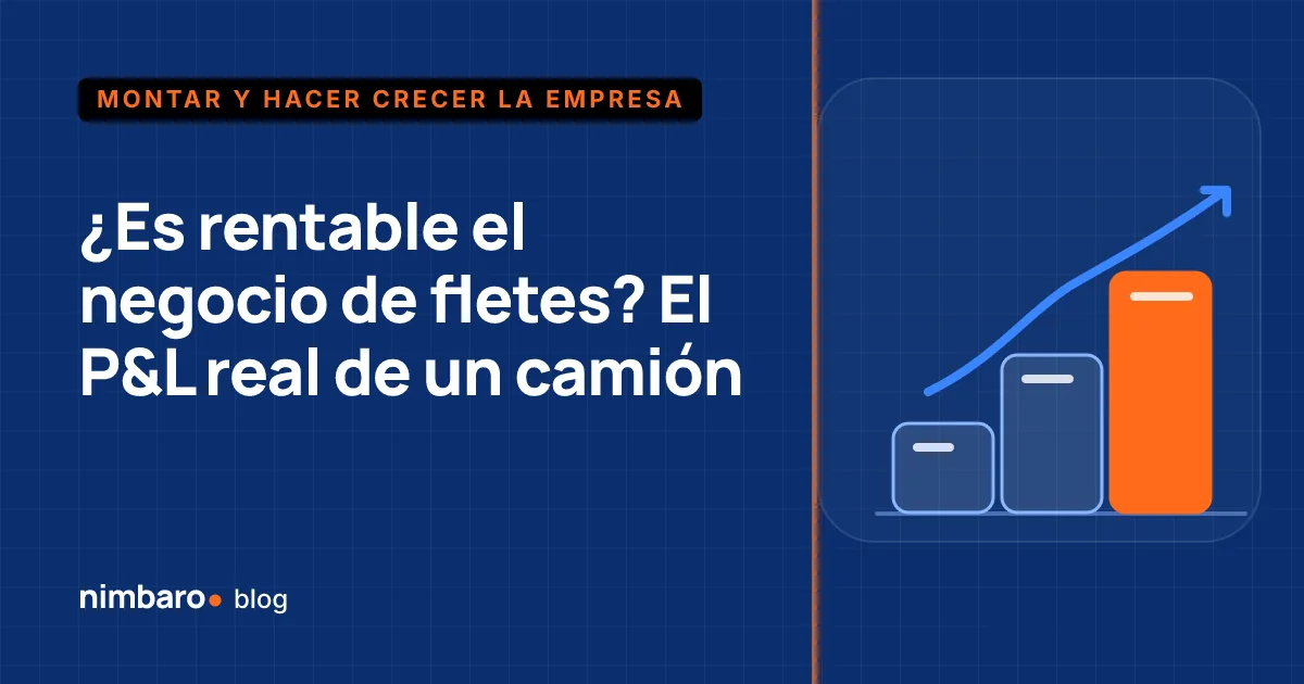 Estado de resultados mensual de un camión de fletes con los doce renglones de costo desglosados