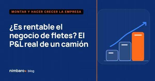Estado de resultados mensual de un camión de fletes con los doce renglones de costo desglosados