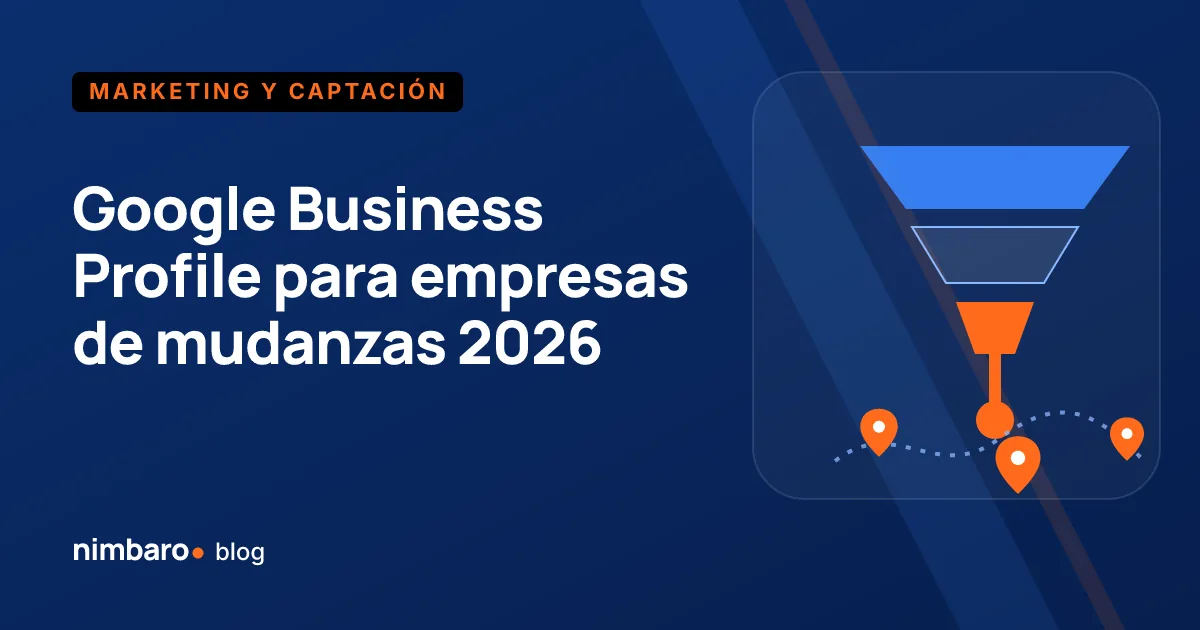Perfil de empresa de una mudancera mexicana en Google con área de servicio configurada y dirección oculta