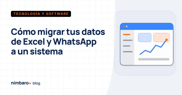Calendario de tres semanas con las etapas de una migración de Excel a un sistema de gestión