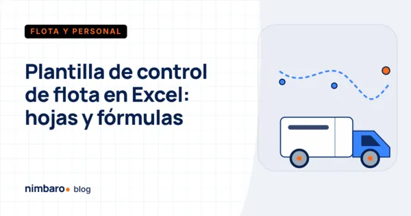 Hoja de cálculo de control de flota con cargas de diésel, taller, costos fijos e ingreso por unidad