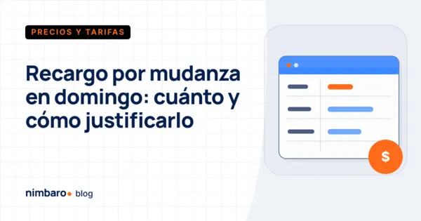 Calendario con los domingos y los días de descanso obligatorio marcados para programar servicios de mudanza
