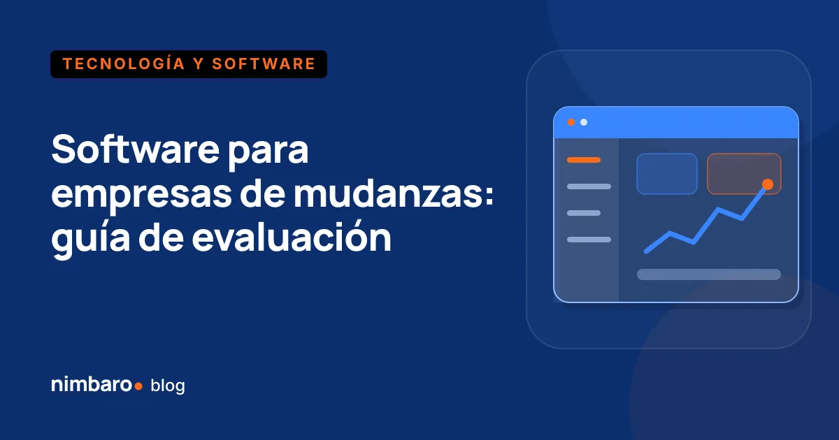 Dueño de una empresa de mudanzas comparando opciones de software en una laptop junto a una libreta de rutas