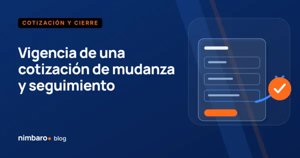 Calendario de seguimiento de una cotización de mudanza con los cinco días de contacto marcados